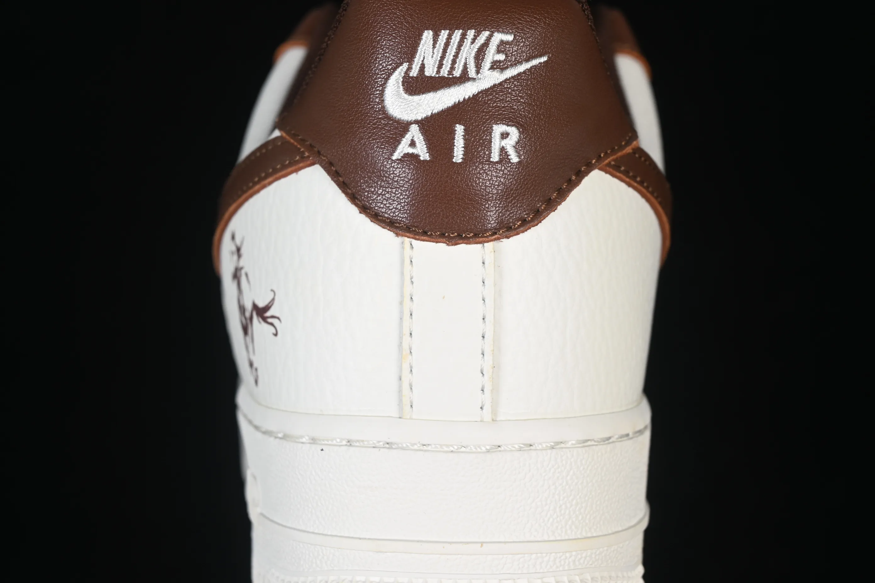 All categories Nk Air Force 1 Air Force series Nk Air Force 1 Low Air Force low-top Nike Air Force 1'07 Low Year of the Horse limited brown rhyme milky white Air Force 1 low-top casual sneakers XY9025-008